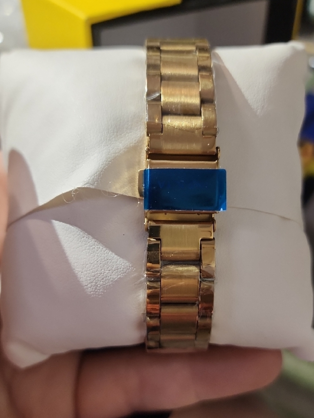 Invicta Gold-Tone Women's Rectangle Bracelet Watch - Picture 2 of 4